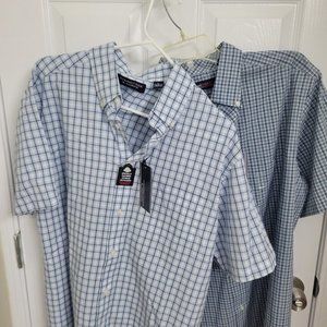2 Men's Large New Button Down